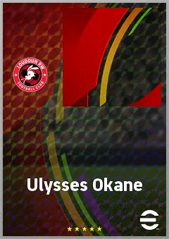 Ulysses Okane eFootball 2026 player card, 66 OVR GK