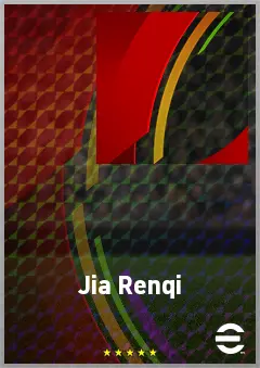 Jia Renqi eFootball 2026 player card, 60 OVR CB