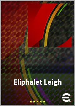 Eliphalet Leigh eFootball 2026 player card, 63 OVR RB