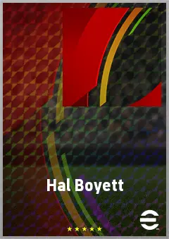 Hal Boyett eFootball 2026 player card, 64 OVR LB
