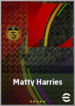 Matty Harries eFootball 2026 player card, 67 OVR RMF
