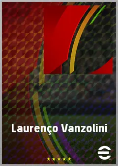 Laurenço Vanzolini eFootball 2026 player card, 57 OVR RMF