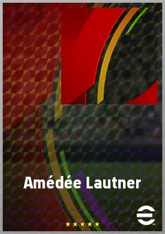 Amédée Lautner eFootball 2026 player card, 68 OVR GK