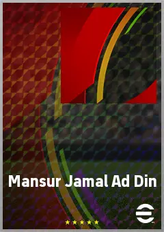 Mansur Jamal Ad Din eFootball 2026 player card, 61 OVR CMF