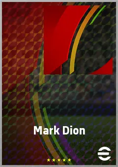 Mark Dion eFootball 2026 player card, 71 OVR GK