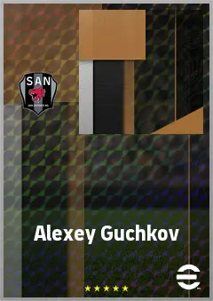 Semen Ogarkov eFootball 2026 player card, 62 OVR CMF