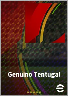 Genuino Tentugal eFootball 2026 player card, 57 OVR RMF