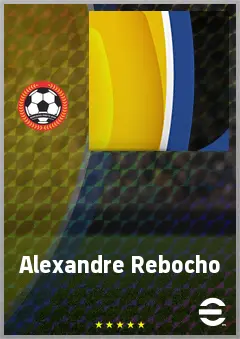 Alexandre Rebocho eFootball 2026 player card, 57 OVR AMF