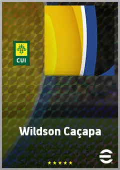 Wildson Caçapa eFootball 2026 player card, 57 OVR LMF