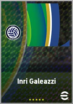 Inri Galeazzi eFootball 2026 player card, 54 OVR CB
