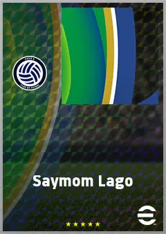 Saymom Lago eFootball 2026 player card, 55 OVR LB