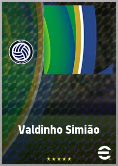 Valdinho Simião eFootball 2026 player card, 60 OVR DMF