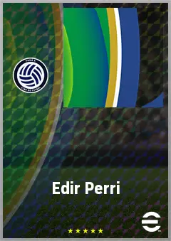 Edir Perri eFootball 2026 player card, 56 OVR DMF
