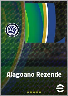 Alagoano Rezende eFootball 2026 player card, 56 OVR RB