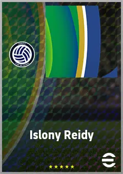 Islony Reidy eFootball 2026 player card, 60 OVR DMF