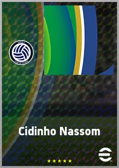Cidinho Nassom eFootball 2026 player card, 55 OVR LWF