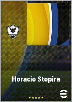 Horacio Stopira eFootball 2026 player card, 54 OVR GK