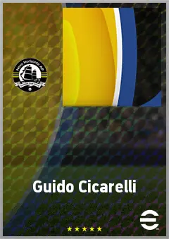 Guido Cicarelli eFootball 2026 player card, 56 OVR RB