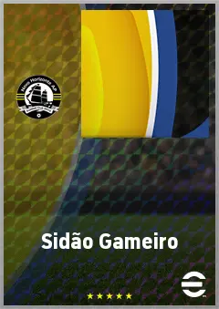 Sidão Gameiro eFootball 2026 player card, 57 OVR AMF
