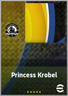 Princess Krobel eFootball 2026 player card, 54 OVR GK