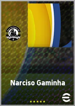 Narciso Gaminha eFootball 2026 player card, 55 OVR GK