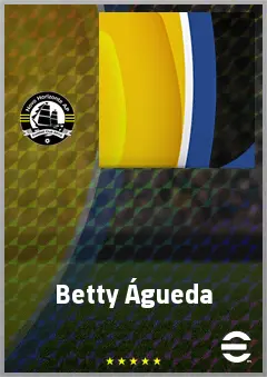 Betty Águeda eFootball 2026 player card, 54 OVR CB