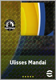 Ulisses Mandai eFootball 2026 player card, 58 OVR CMF