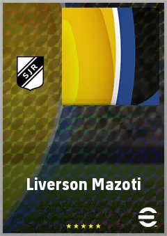 Liverson Mazoti eFootball 2026 player card, 60 OVR DMF