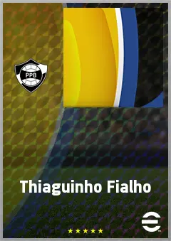 Thiaguinho Fialho eFootball 2026 player card, 56 OVR GK