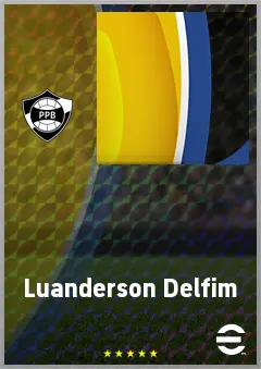 Luanderson Delfim eFootball 2026 player card, 57 OVR RMF