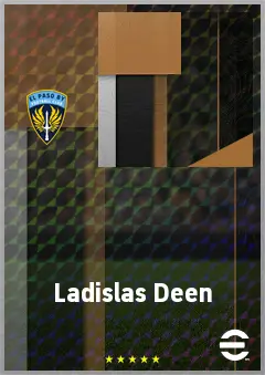 Deyan Goossens eFootball 2026 player card, 63 OVR CF