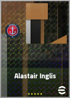 Alastair Inglis eFootball 2026 player card, 64 OVR LB