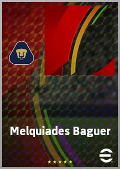 Melquiades Baguer eFootball 2026 player card, 65 OVR CB