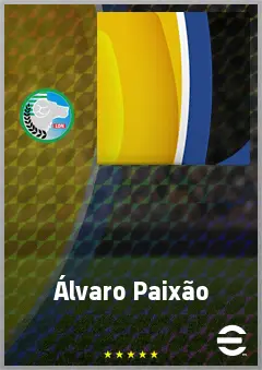 Álvaro Paixão eFootball 2026 player card, 54 OVR CB