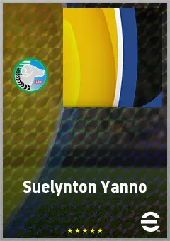 Suelynton Yanno eFootball 2026 player card, 57 OVR LMF