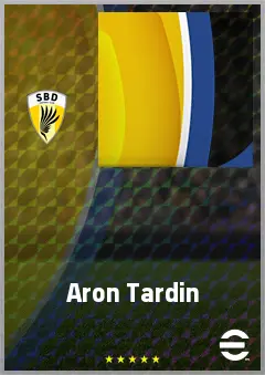 Aron Tardin eFootball 2026 player card, 54 OVR CB