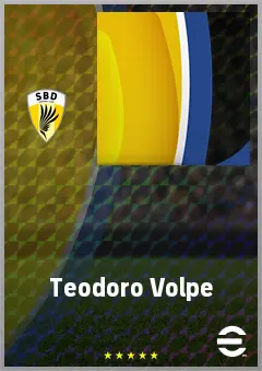 Teodoro Volpe eFootball 2026 player card, 56 OVR RB