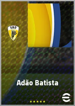 Adão Batista eFootball 2026 player card, 56 OVR DMF