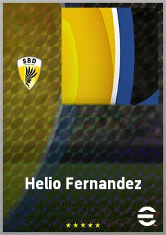 Helio Fernandez eFootball 2026 player card, 54 OVR GK