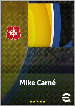 Mike Carné eFootball 2026 player card, 54 OVR CB