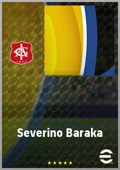 Severino Baraka eFootball 2026 player card, 56 OVR RB