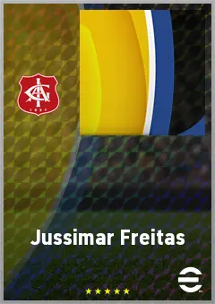 Jussimar Freitas eFootball 2026 player card, 55 OVR CF