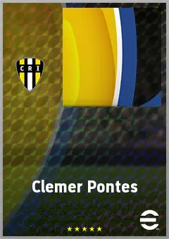 Clemer Pontes eFootball 2026 player card, 54 OVR CB