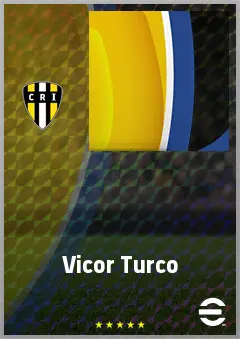 Vicor Turco eFootball 2026 player card, 56 OVR RB
