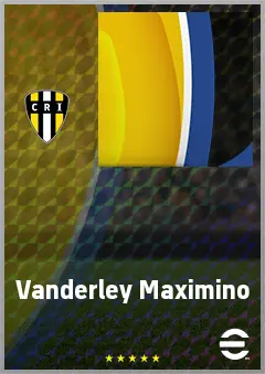 Vanderley Maximino eFootball 2026 player card, 57 OVR RMF