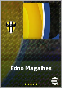 Edno Magalhes eFootball 2026 player card, 55 OVR LWF