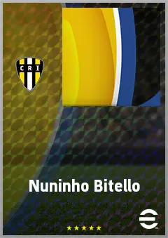 Nuninho Bitello eFootball 2026 player card, 54 OVR SS