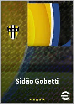 Sidão Gobetti eFootball 2026 player card, 55 OVR CF