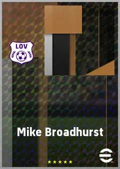 Oswell Lanns eFootball 2026 player card, 65 OVR CB