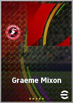 Graeme Mixon eFootball 2026 player card, 60 OVR GK